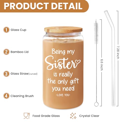 Sister Gift Funny Sister Coffee Cup