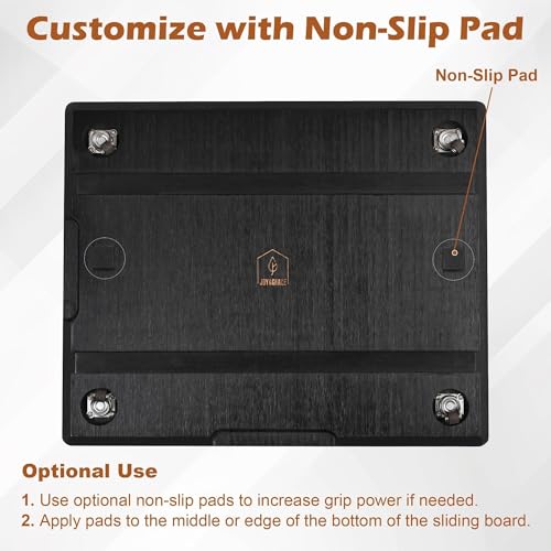 Appliance Slider for Kitchen Appliances 360° Rolling Sliding Tray for Coffee Maker Countertop