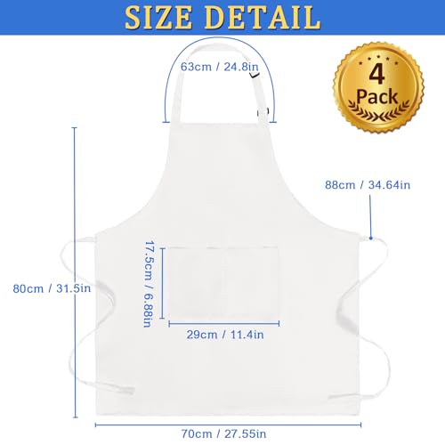 4 Pack Chef Apron (4 Count)