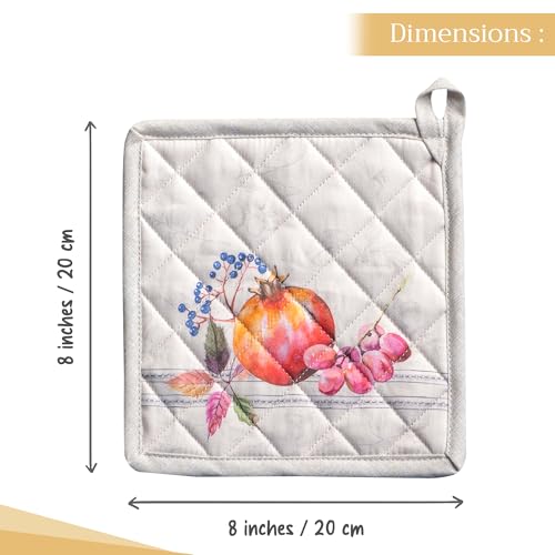 Pot Holders 100% Cotton Potholders (2 Count)