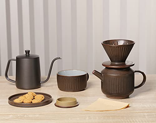 Pottery Pour Over Coffee Maker