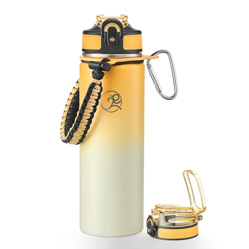 24oz Insulated Stainless Steel Travel Water Bottle