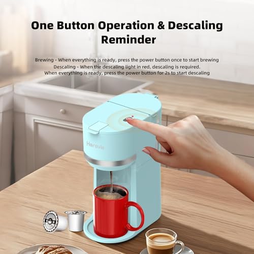 Mini Single Serve Coffee Maker for K