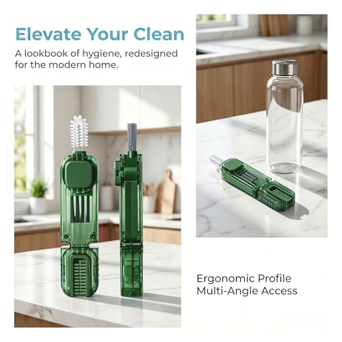2Pcs 4 in 1 Cup Lid Gap Cleaning Brush Set (2 Count)