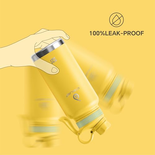 32oz Stainless Insulated Bottle with 2 Leak