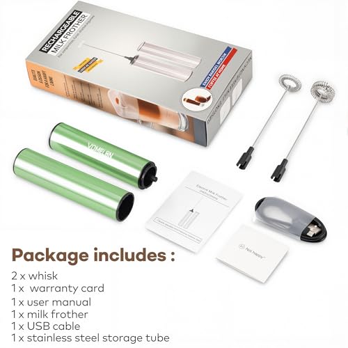 Rechargeable Milk Frother