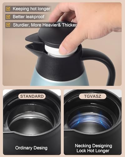 70 OZ Updated Thermal Coffee Carafe for keeping hot (2 Count)