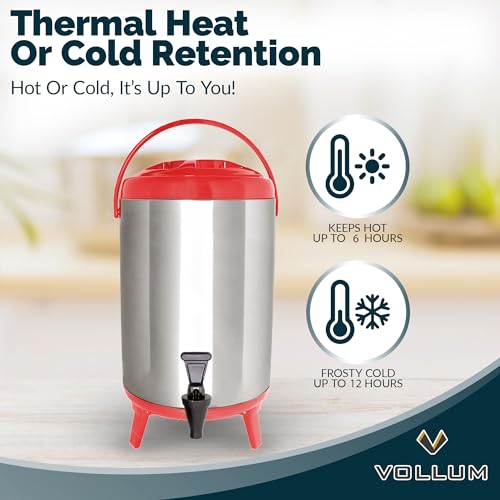 Stainless Steel Insulated Beverage Dispenser