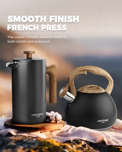 POLIVIAR French Press Coffee Maker