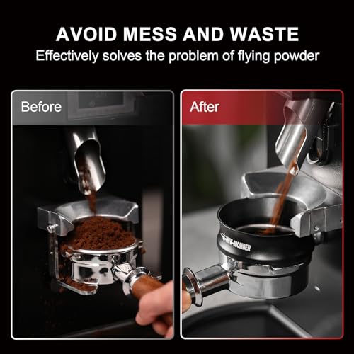 51mm Espresso Dosing Funnel & Puck Screen Set