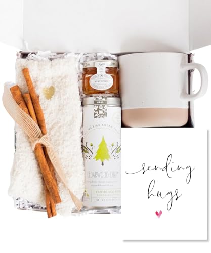 Unboxme Sending Hugs Get Well Soon Gift Basket & Care Package for Women