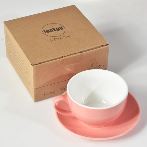 Porcelain Coffee Cup with Saucer 220ml (9.99 Count)
