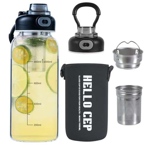 34oz tea bottle with infuser