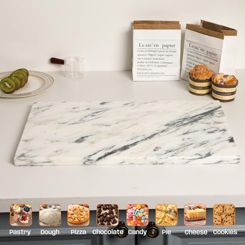 White Marble Cutting Board 12x20 Inch