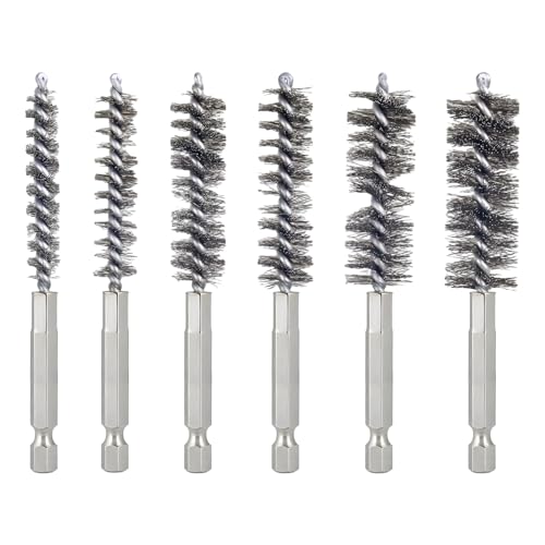 Bore Brush for Drill (6 Count)