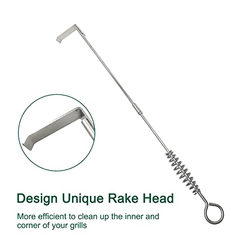 26.5" BBQ Ash Tool Poker Rake