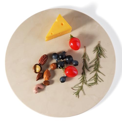 11 Inch Marble Round Cutting Board for Kitchen Countertop