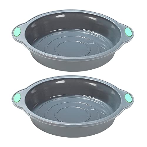 9 Inch Silicone Round Cake Pans (2 Count)
