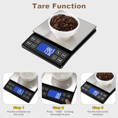 Digital Kitchen Scale with 0.1g