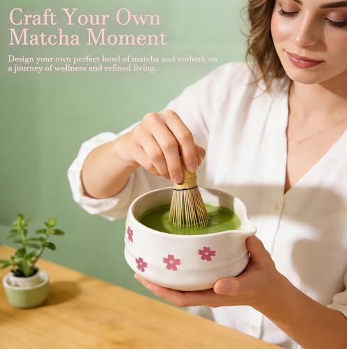Matcha Whisk Set with Matcha Bowl