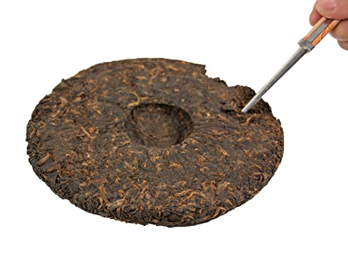 Premium 8 Years Aged Puerh Black Tea Cake 12.35oz (12.35 Ounce)
