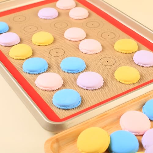 Macaron Silicone Baking Mats for Half Sheet Pan