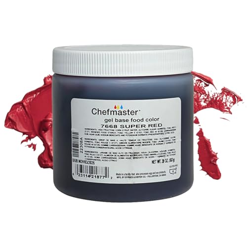 Super Red Gel Food Coloring (20 Fl Oz)