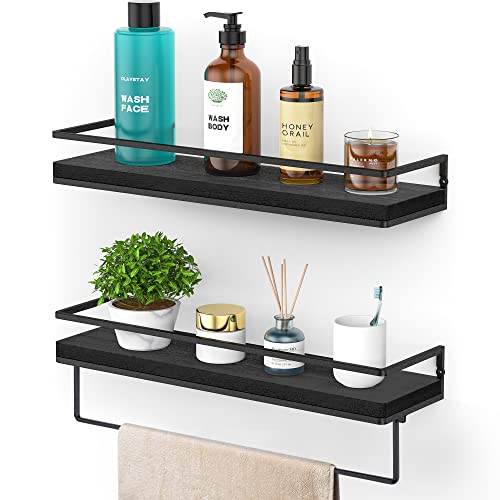 Floating Shelves Wall Mounted Set of 2 (2 Count)