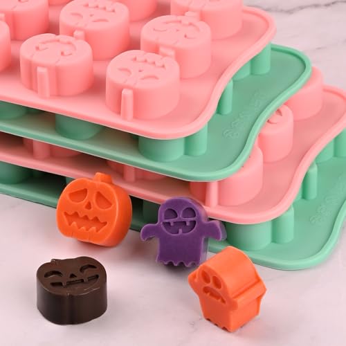 Halloween Candy Chocolate Mold Silicone Ice Cubes Molds