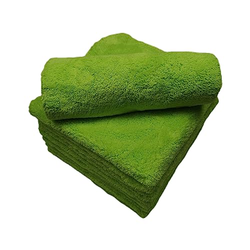 Plush Edgeless Microfiber Towel for Car (6 Count)