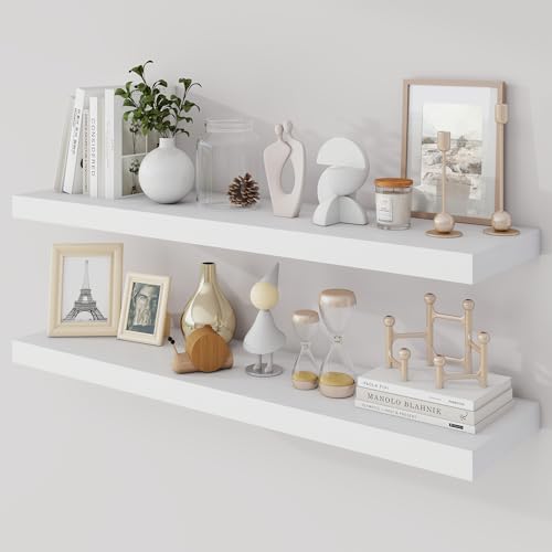 36 Inch Floating Shelves (2 Count)
