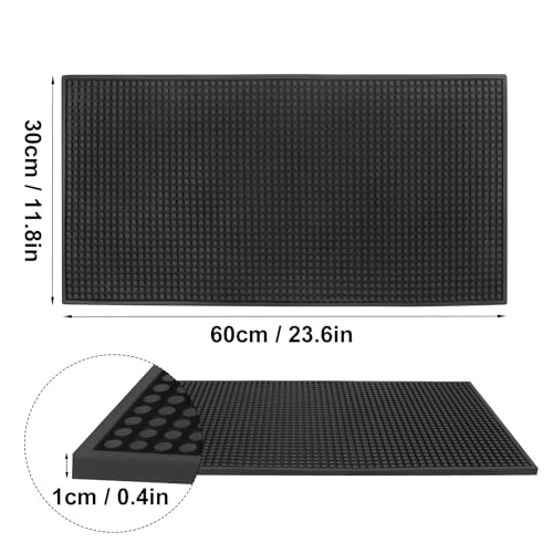 3 Pack Rubber Bar Mats (3 Count)