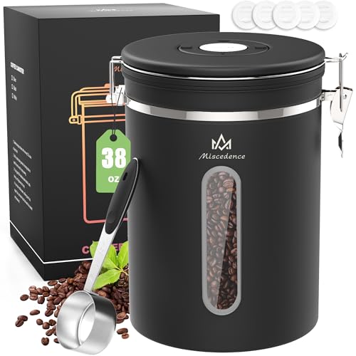 38OZ Airtight Coffee Canister with Lid