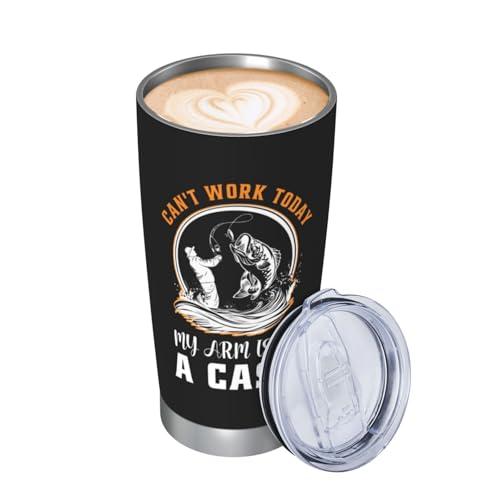 Fishing Gifts for Men 20 Oz Stainless Steel Tumbler (20 Count)