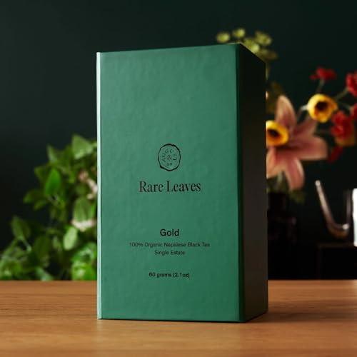 August Uncommon Rare Leaves Gold Nepalese Black Tea (2.1 Ounce)