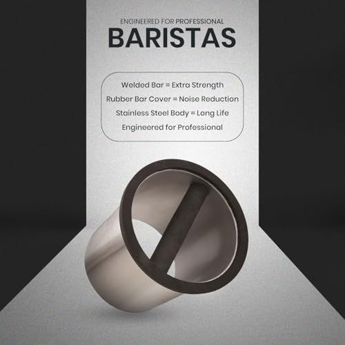 Stainless Steel Round Espresso Knock Box