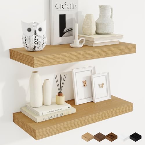 24 Inch Floating Shelves (2 Count)