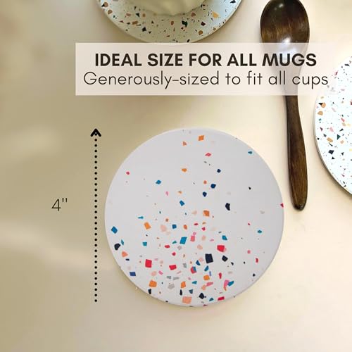 Terrazzo Coasters Set of 6 (6 Count)
