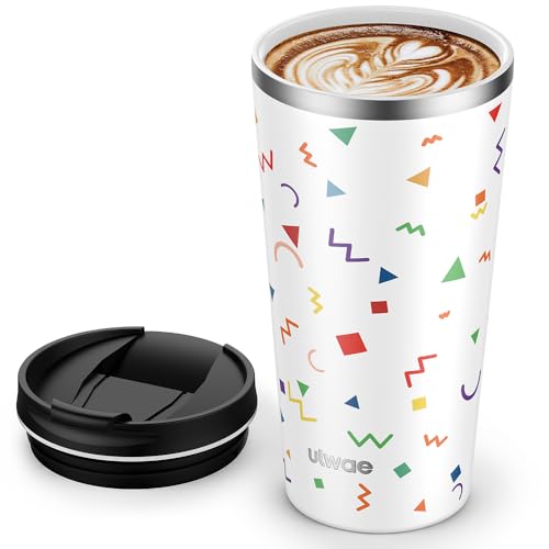 Insulated Coffee Mug with Ceramic Coating