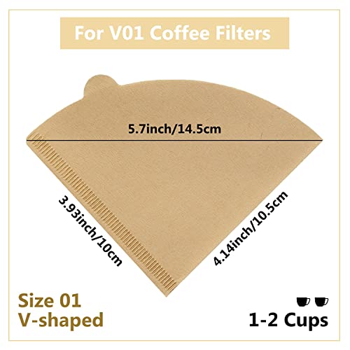 Cone Coffee Filters Size 01 (100 Count)