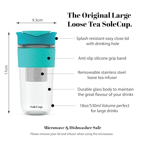 Large Travel Mug Loose Tea Infuser