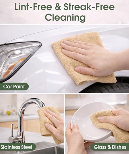 Microfiber Cleaning Cloth Roll (100 Count)