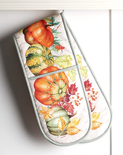 Double Oven Mitts 100% Cotton Double Oven Glove