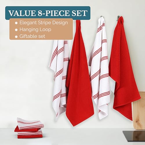 Kitchen Towel Set 8 Pc (8 Count)
