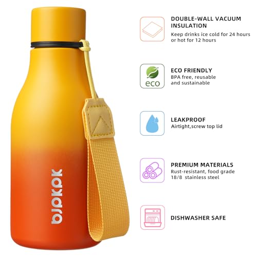 12oz Insulated Water Bottle