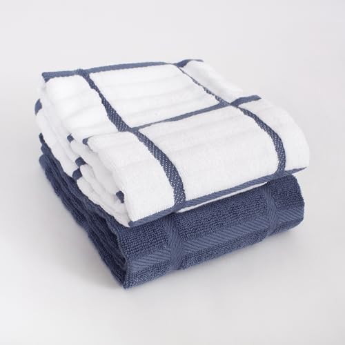 Solid & Coordinate Kitchen Towels (4 Count)