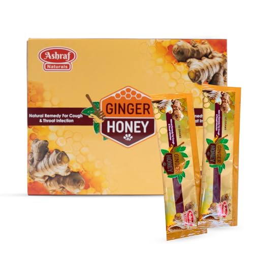 Ginger Honey Soothing Honey & Ginger Blend for Throat Comfort (20 Count)