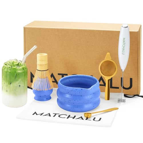 Matcha Whisk Set With Ceramic Matcha Bowl