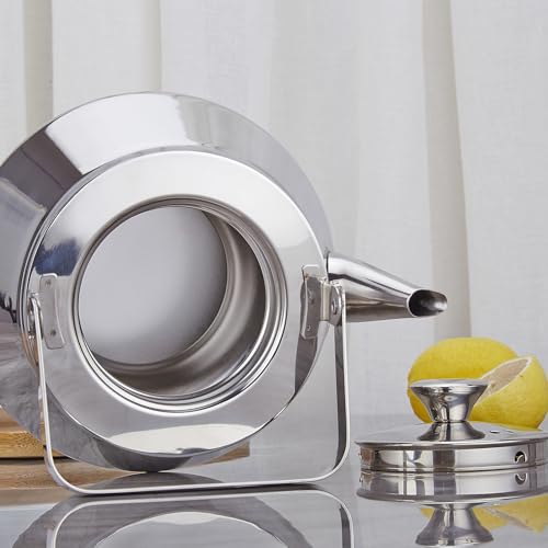 2.1 Quart stainless steel teapot with Infuser A modern