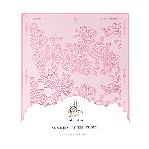 Rose Cake Stencil